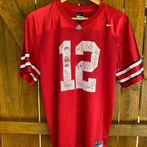 Ohio State number 12 Youth size xl Nike Athletic Jersey